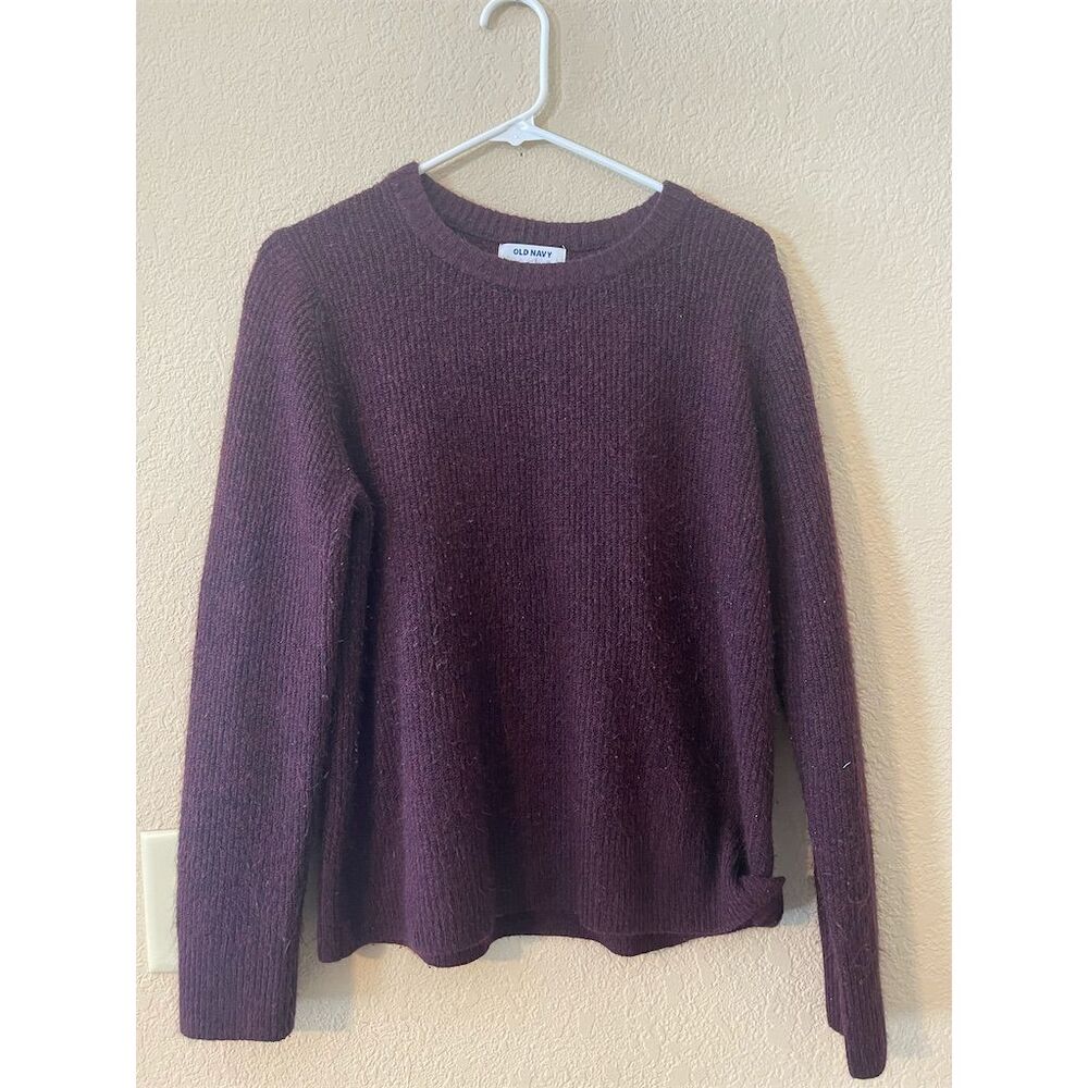Old Navy Women's Burgundy Pullover Sweater Size L